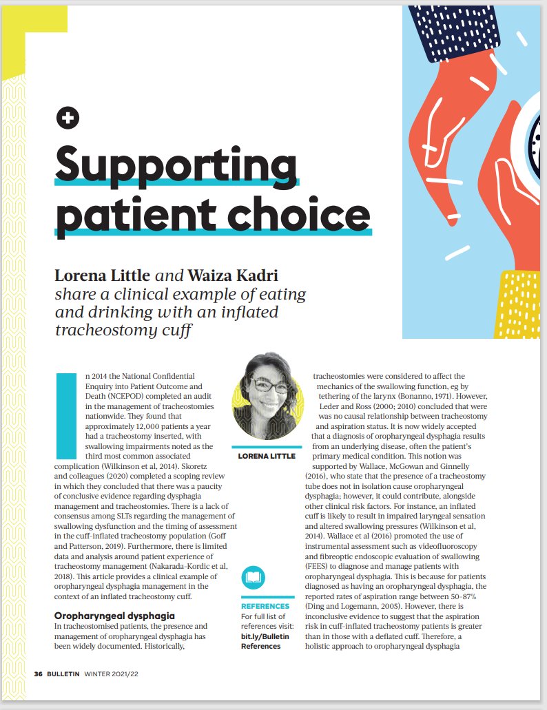 Eating and Drinking In Tracheostomies tweet media