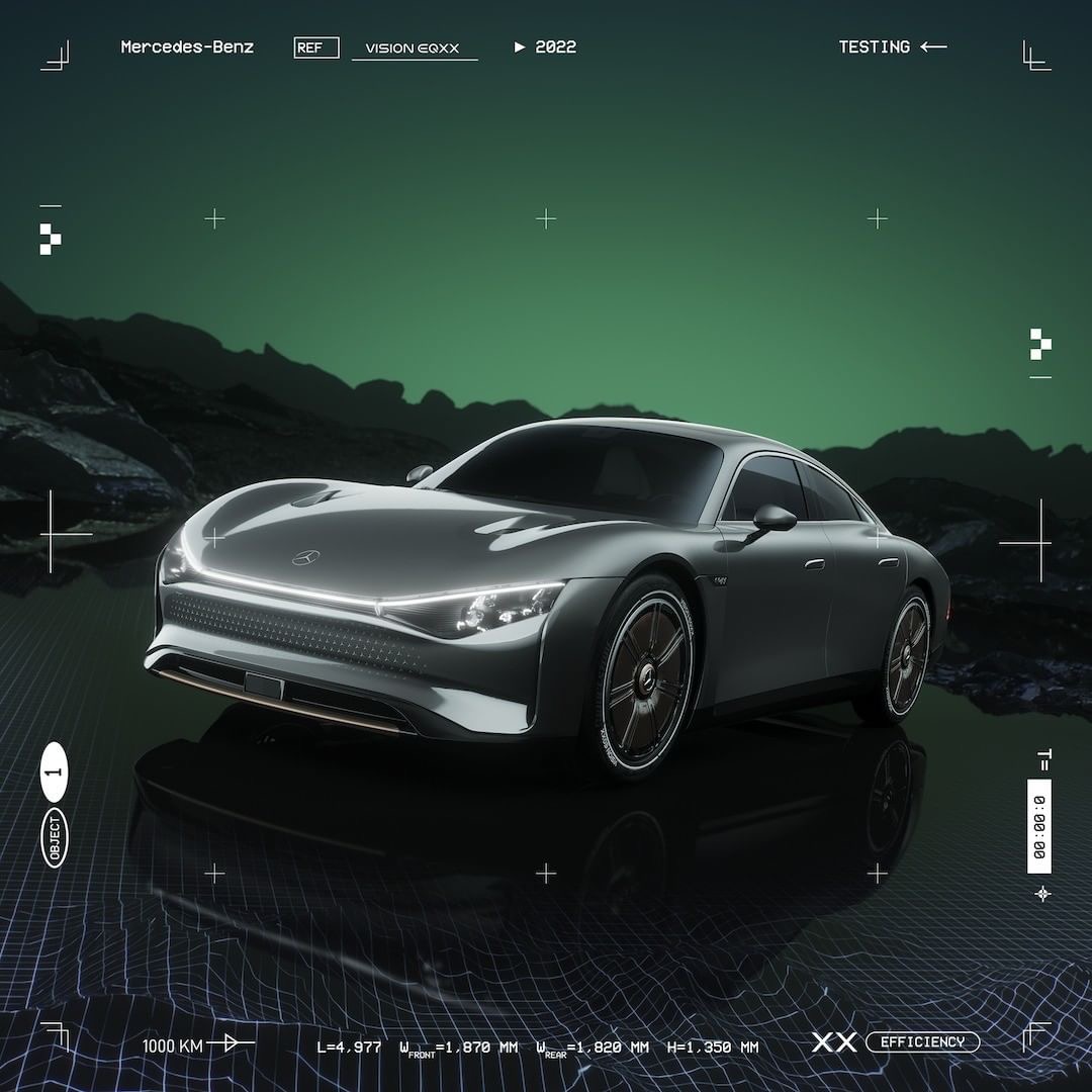 MercedesAMGF1's tweet photo. Over 135 years ago, @MercedesBenz revolutionised mobility. And now, we'll do it again. 👊

Leading the way into an all-electric future. This is the new VISION EQXX 😍 https://t.co/UHCRgPDCb0