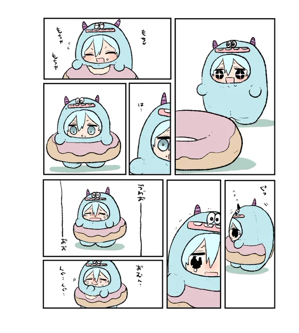ドーナツにはまるモンたま 