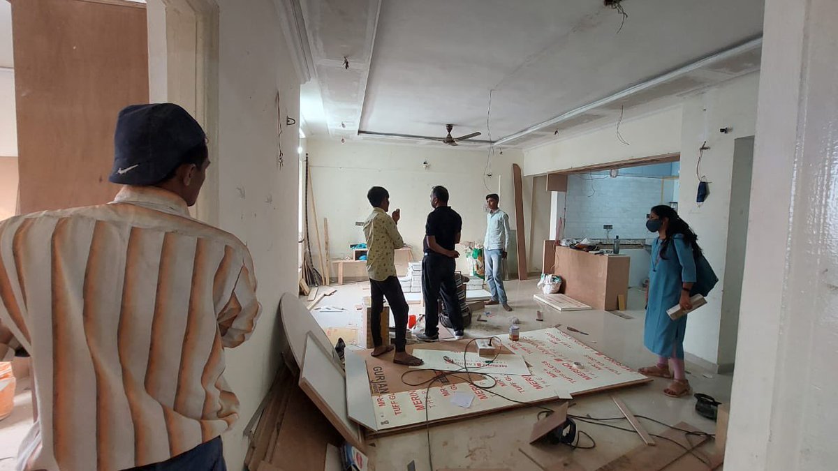 g2dinterior's tweet photo. Work in Progress 🏠 
Customised Furniture Work 

#interiordesign #deco #decor #homedecor #decoration #interiors #homestyle #indiandecor #indianhomedecor #indiandecorideas #mydesiswag #homedecorindia #indianhome #furniture #electrical #indianinteriors #desidecor #indianart #india https://t.co/Tv2QlWnZri