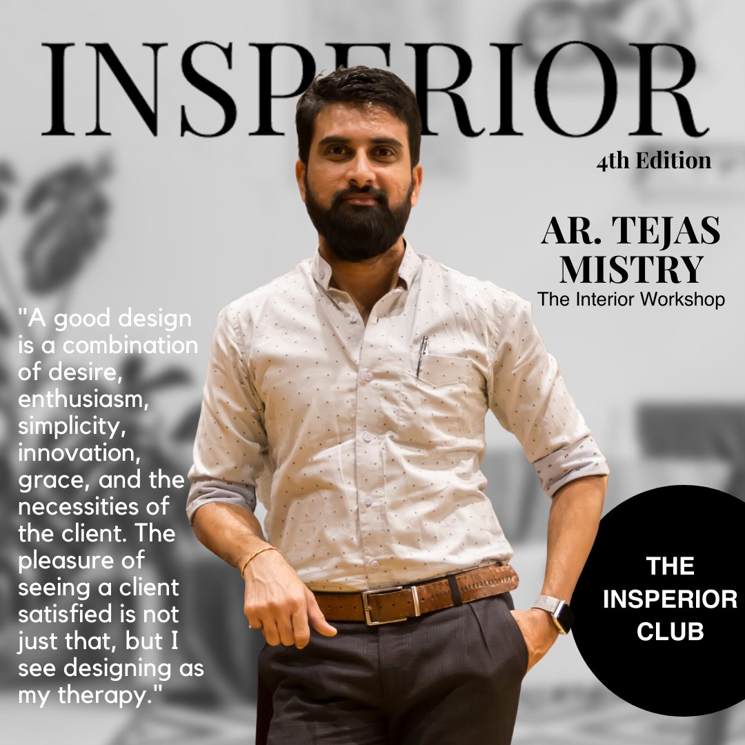 insperior's tweet photo. Featuring proficient architect Tejas Mistry
@tejasmistry_tiw
.
.
To read more, visit the magazine link in bio.
.
.
#architect #architectures #architecturephotography #architecturemagazine #architectureinspiration #architecturedesign #magazinedesign #magazinefeature #magazines https://t.co/OITLUsVj8C