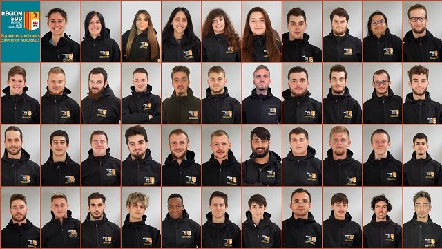 ➡️L'équipe des métiers de <a href="/MaRegionSud/">Région Sud</a> aux finales nationales de <a href="/WorldSkillsFR/">WorldSkills France</a> à Lyon.

Engagés, enthousiastes et talentueux, ces jeunes font la fierté de notre région !

Je leur souhaite bon courage 💪🏻

Et je tiens à remercier @mf_bulteau qui les accompagne dans ce beau projet.