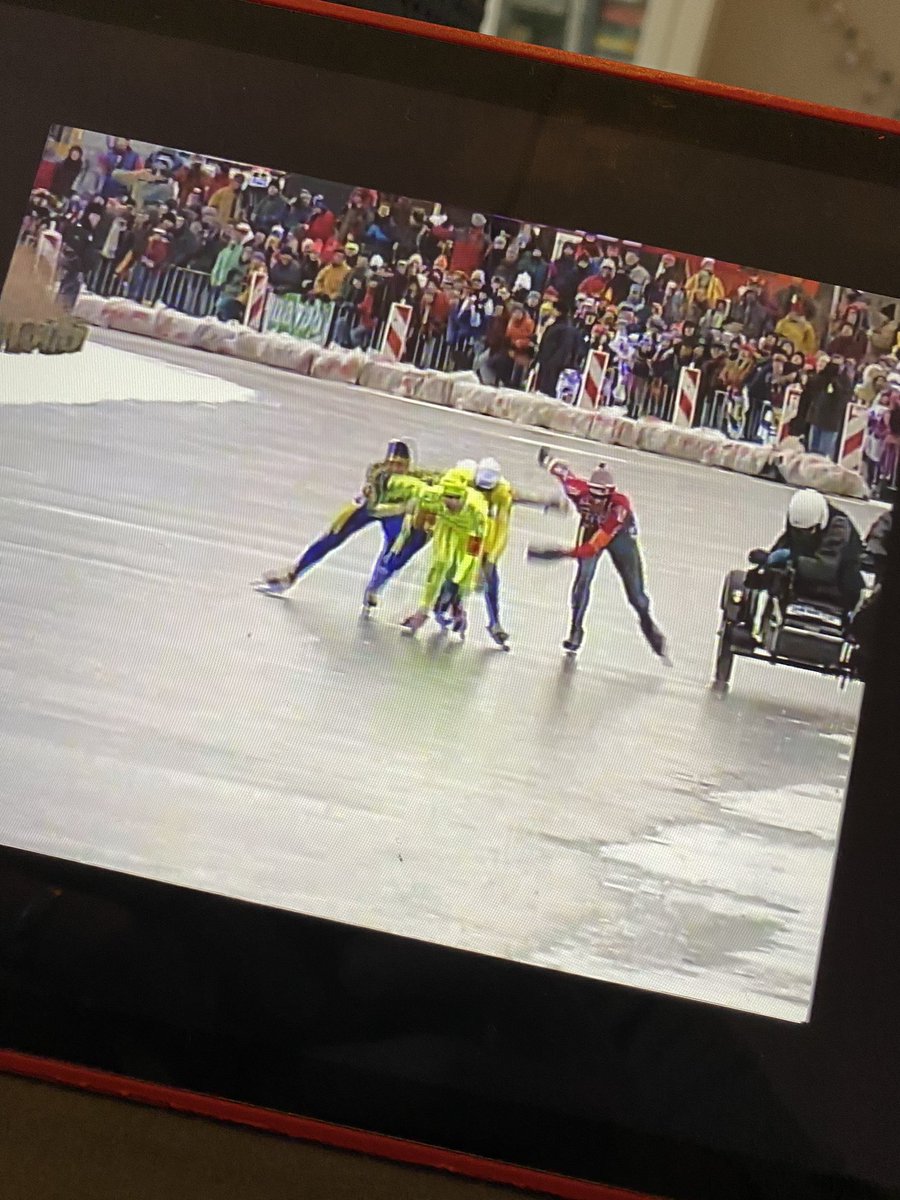 jmveerde's tweet photo. En toch weer spannend hè. #elfsteden97  @NOSsport https://t.co/nzVTOCWnUX