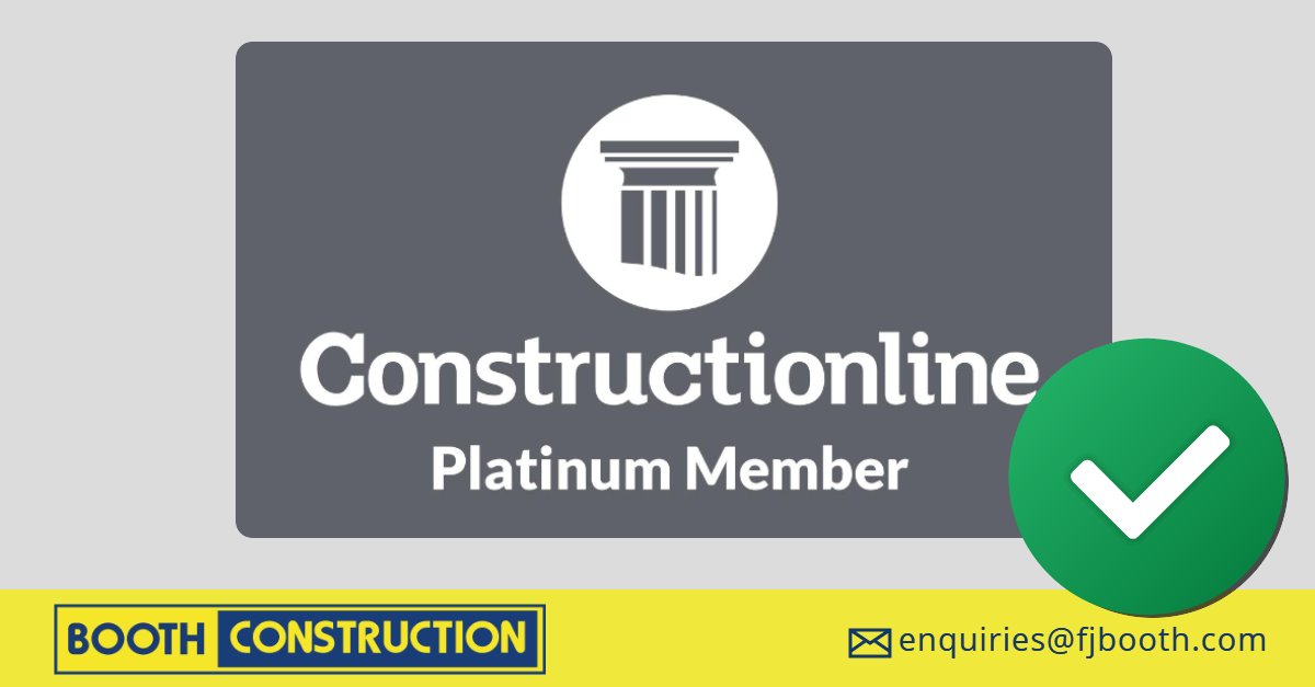STARTING 2022 WITH A BANG 🎆

We are now certified to <a href="/Constructline/">Constructionline</a> Platinum following a site audit by @CapitaProperty. 

✅ The industry’s highest level of H&amp;S recognition (backed by <a href="/BuildUK/">Build UK</a> <a href="/CHAS2013Ltd/">CHAS</a>).

Thanks &amp; congratulations to the FJB team!

➡️ fjbooth.com