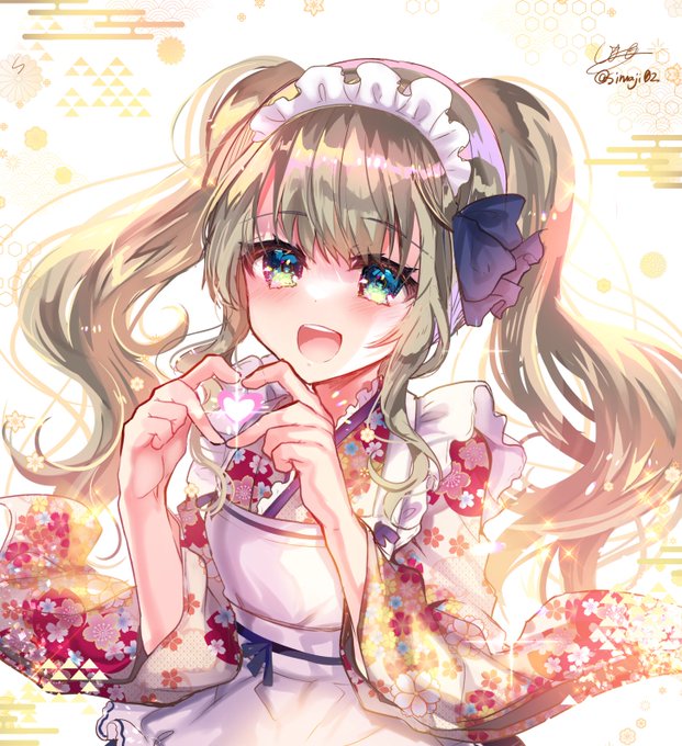 新春和メイドちゃん。ちょっと修正。
11日までネットプリントできます。しまじ
やからの年賀状です。
セブンイレブンのコピー機でプリントできます

ハガキ印刷(メッセージ付き) 60845926

L版写真印刷
03067360 