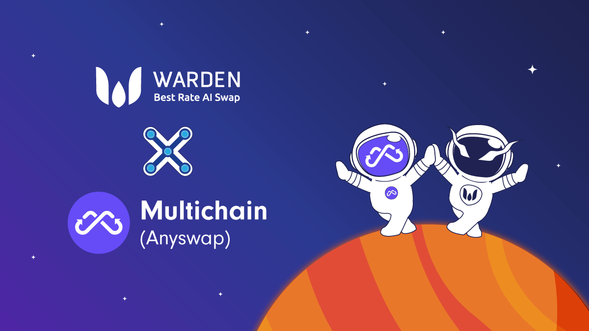 New partnership announcement: #WardenSwap X #MultiChain (AnySwap)

WardenSwap integrates on Multi-Chain bridge service from <a href="/MultichainOrg/">Multichain (Previously Anyswap)</a>

WAD tokens can now bridgeable between BSC <> Ethereum on 👉app.multichain.org/#/router

Growing stronger every day together.