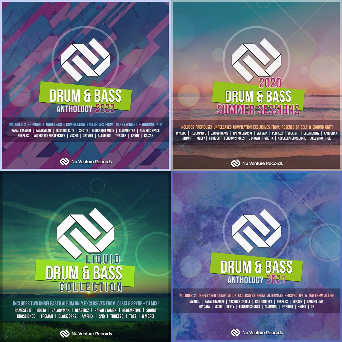 Still got Xmas Gift Vouchers? Our 35-49 track DnB compilations are available from ONLY *£7.25*

💷 / 🎵
Anthology 2022 → fanlink.to/NVR98
Liquid Collection → fanlink.to/NVR61
Anthology 2021 → fanlink.to/NVR88
Summer Sessions 2020 → fanlink.to/084