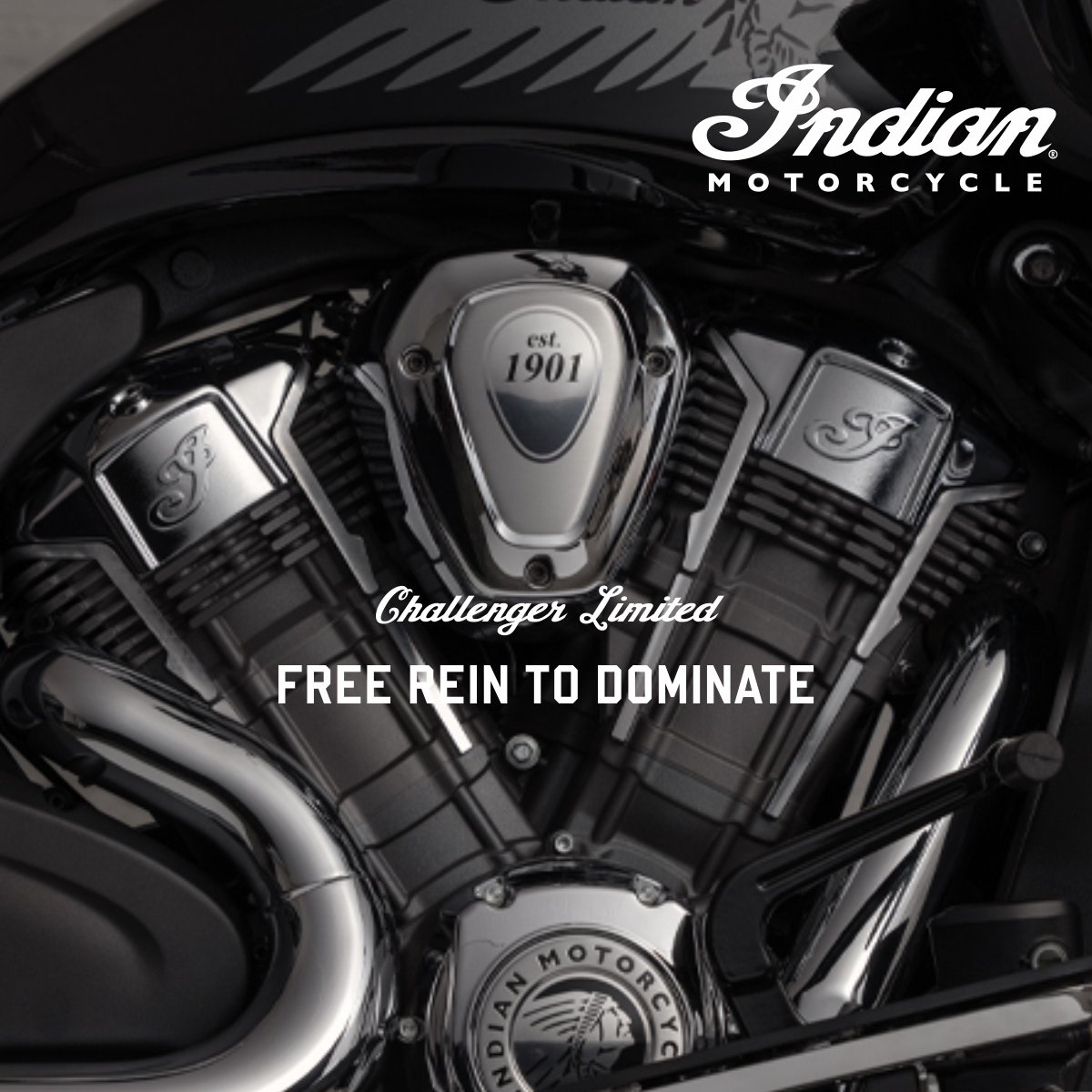 IndianMotorIND's tweet photo. FREE REIN TO DOMINATE
The Indian Challenger Limited is built for those who want more. With the all-new liquid-cooled PowerPlus motor, nimble handling, and stop-on-a-dime brakes, it’s a ride that oozes confidence.
#indianmotorcycleindia #challengerlimited #indianmotorcycle https://t.co/gG777IIVFs
