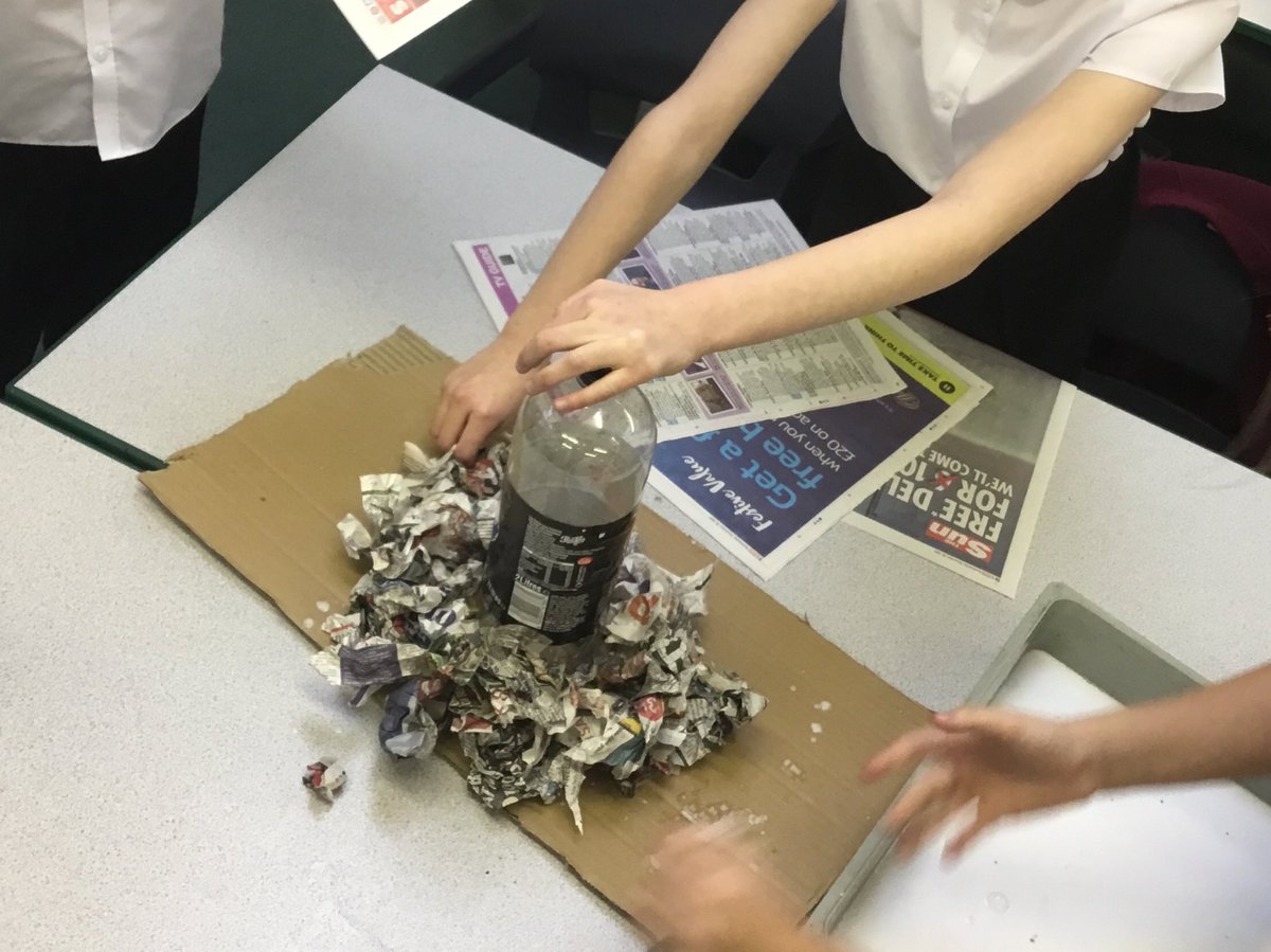 APA_Horowitz's tweet photo. The volcano constructions have begun! #OneAET #AETAcademies https://t.co/AF8YJ1b4Zw
