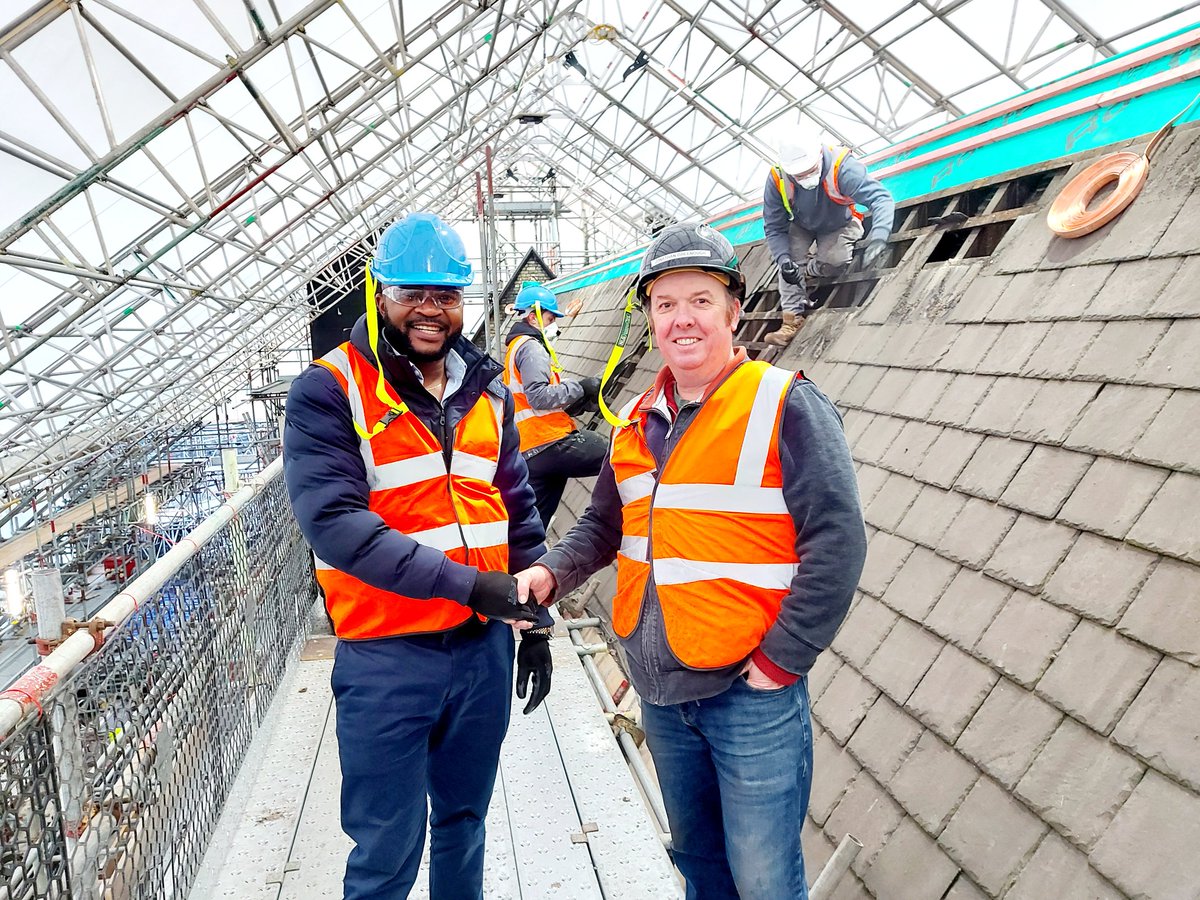 Today we welcome our new Project Manager,  Sunday Olowookere. 
To the Greenough family at Manchester Town Hall and for upcoming contracts throughout the Northwest.
Croeso i'r teulu Sunday !