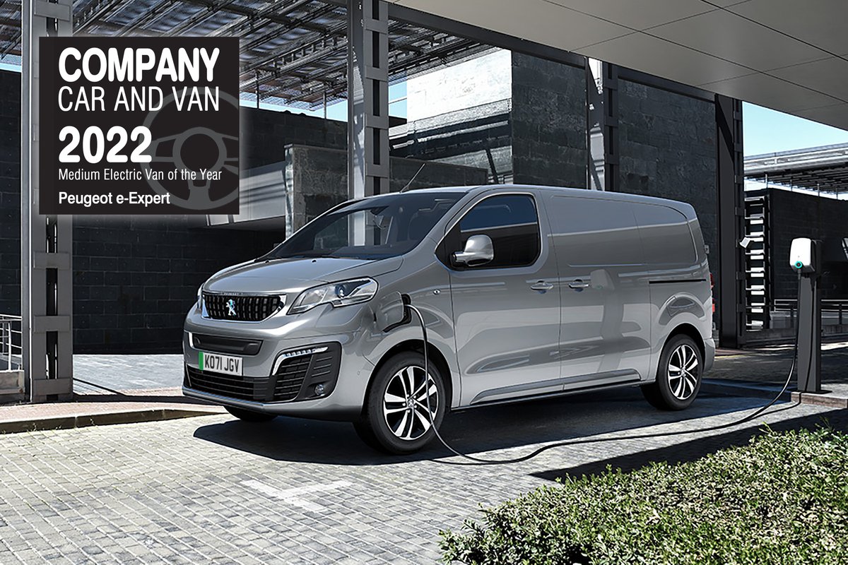Our #PEUGEOTe208 has been crowned 'Small EV Car of the Year’ for the 3rd year in a row at the Company Car and Van Awards 2022!
Plus, our #PeugeotExpert keeps its ‘Medum Van of the Year’ title &amp; the #PEUGEOTeExpert claims ‘Medium Electric Van of the Year’... what a start to 2022!