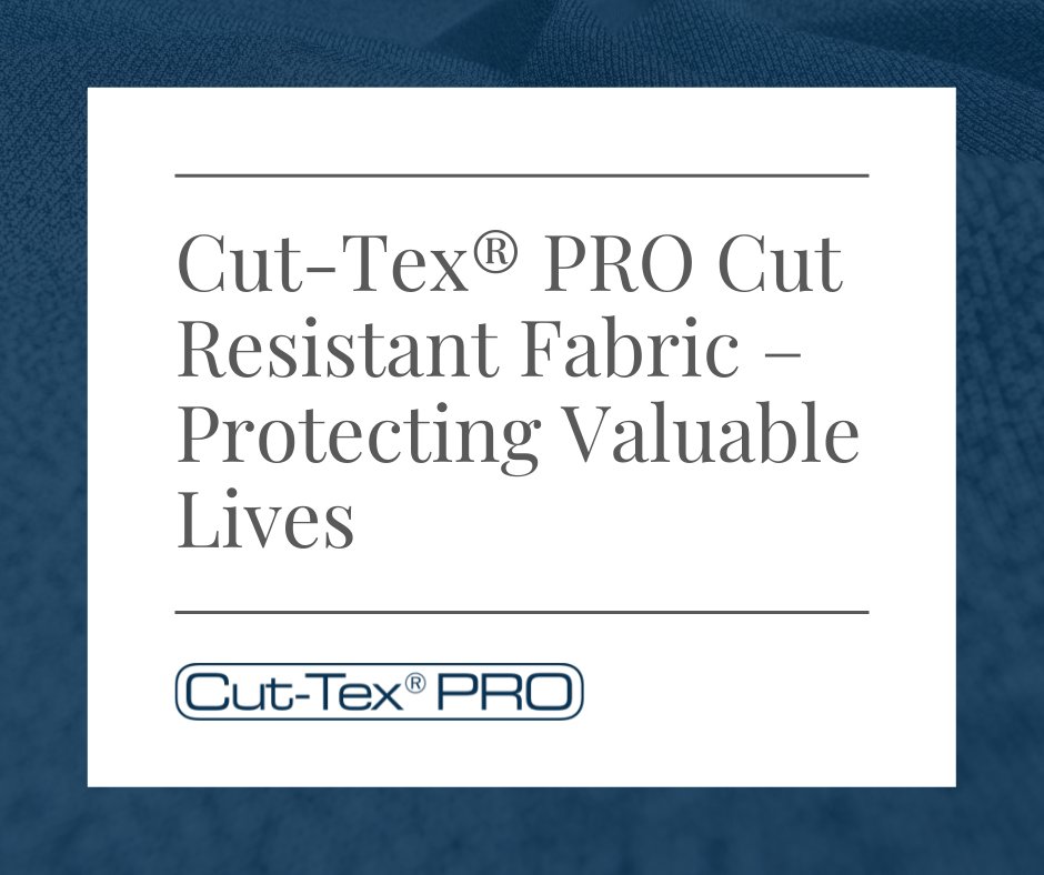 CutTexPRO's tweet photo. A tragic incident led to the development of a cut resistant fabric known as Cut-Tex® PRO, which has since been field tested and is now helping design and produce protective clothing to help save lives all over the world. Learn more ... https://t.co/P1SsCGmy9z https://t.co/0qNVHyEN08