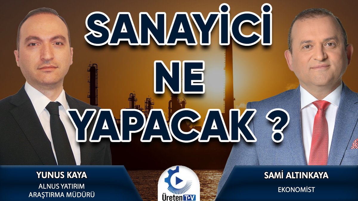 Ekonomist <a href="/samialtinkaya/">Sami Altınkaya</a> ve <a href="/analist1/">Yunus Kaya</a> ile olan videomuz saat 19:30'da yayına girecektir.

Link:

youtu.be/xrncR61pb5c

#dolar #Dolar13TL #EKONOMİ #usdtry #ZAM2022 #EmekliZammı #sanayi #ticaret #türkiye
