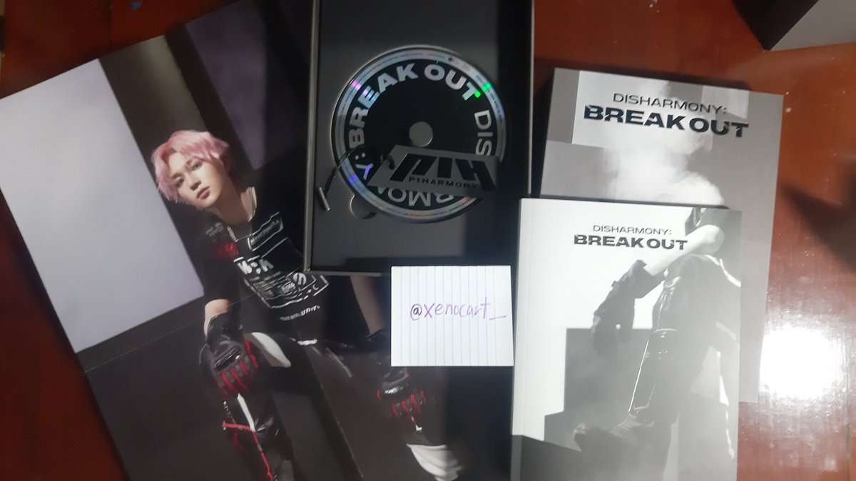 xenocarts's tweet photo. wts lfb #xenoonhand

p1harmony disharmony: break out album unsealed

- cd, pb, ob, logo tag, theo folded poster + lsf
- both break out ver &amp; freak out ver available
- 300 ea (250 if payo)
- 9/10 condition
- mop: gcash
- mod: j&amp;t, lbc
- payo/ 3 days reservation

MINE + VER/SET https://t.co/dn0PuFd7B5