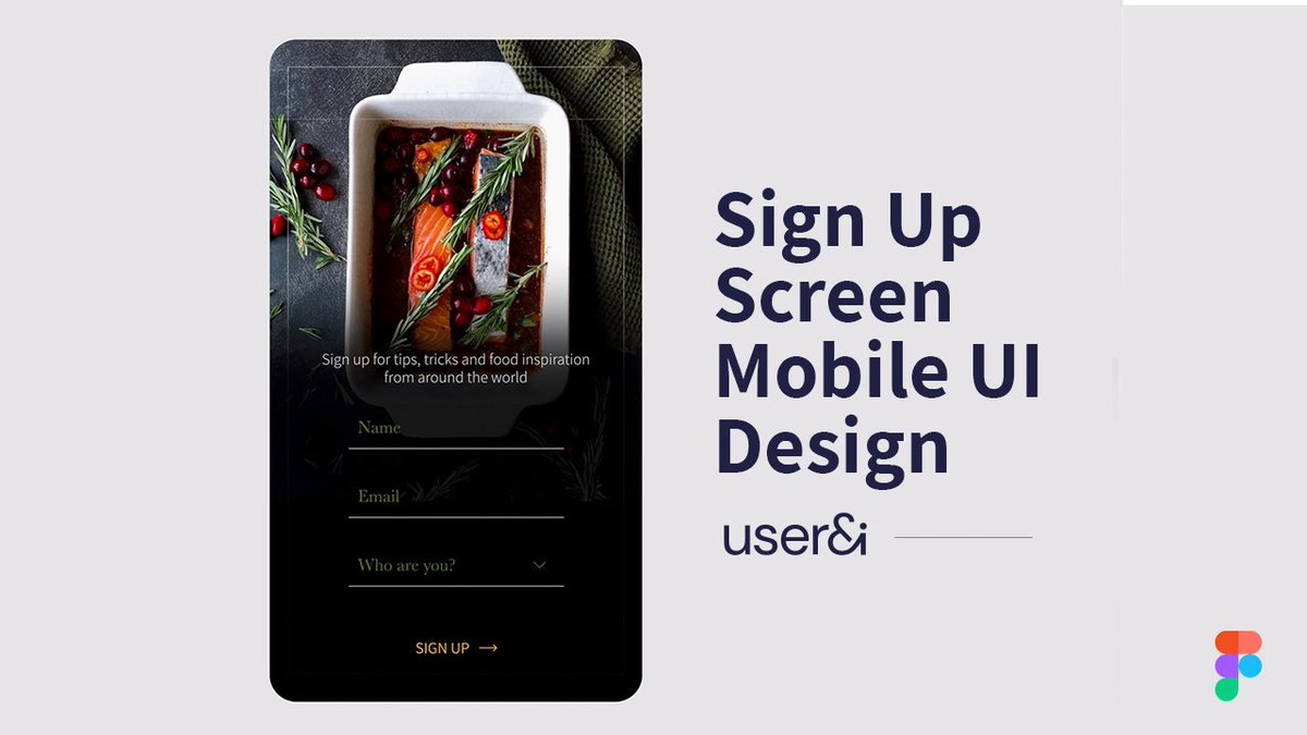 UserAndI_'s tweet photo. Signup Mobile UI Design in Figma | Speed Art | UI/UX Design 

#ui #ux #uidesign

https://t.co/BgH9iEns68 https://t.co/G6urlkj82B