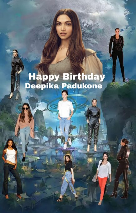 Happy birthday
Deepika padukone   