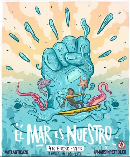 ugamdp's tweet photo. #Atlanticazo #Marsinpetroleo
Hoy a las 17hs en la Rambla de los Lobos. 

•No a la exploración sísmica en busqueda de petróleo. 

•No a la explotación petrolera de nuestro mar. 

Cuidemos nuestros recursos y digamos presentes. 

@GreenpeaceArg https://t.co/96W3Kj7sxG