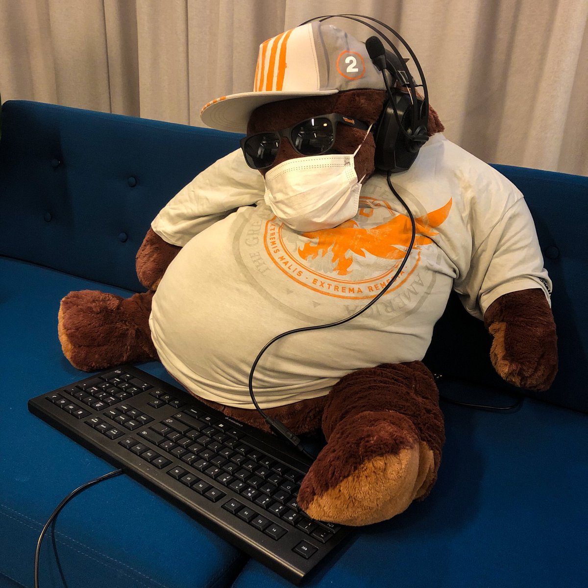 Limhamn's tweet image. I decided to upgrade them. Formerly known as Gamer Bear, here’s Cool Gamer Bear 😎🐻

#AMassiveLife #TheDivision2