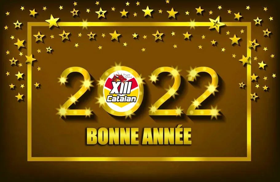 Le Président et le Comité Directeur du XIII Catalan vous présentent leurs meilleurs vœux de santé, de bonheur et de prospérité.
Bonne année à tous et à très bientôt sur les terrains!