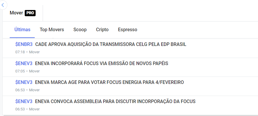 AnaliseEnergia's tweet photo. 👀⚡️Eneva agendou para 4/2 assembleia de acionistas para decidir sobre incorporação da Focus Energia, que também terá AGE sobre a operação no mesmo dia. Já a EDP Brasil teve aprovada no CADE operação de compra da transmissora de energia Celg-T #ENEV3 #POWE3 #ENBR3 - via @MoverTC https://t.co/PgXUAAMMqT
