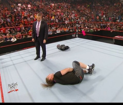 #OnThisDay in 2010, Bret Hart returned to #wweraw, just over 12 years after the Montreal screw job Bret opened the show by burying the hatchet with Shawn Michael's before being laid out by Vince McMahon at the close of the show. A great episode of Raw @BretHart @ShawnMichaels