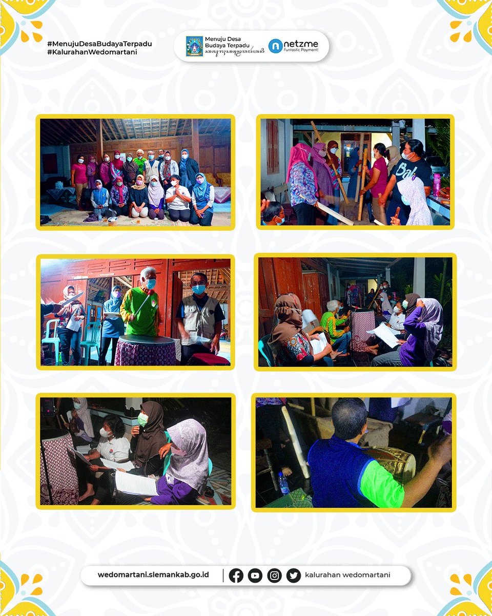 Gejog lesung merupakan salah satu jenis kesenian alat musik perkusi yang dimain kan secara kerkelompok. Pada zaman dahulu lesung digunakan masyarakat sebagai alat menumbuk padi, yakni memisahkan padi dari tangkai dan kulitnya.
#wedomartani #jogjaistimewa #budaya #kesenian #sleman