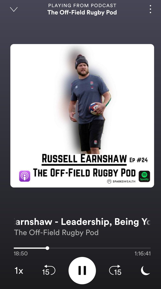 Today's learning with the <a href="/offfieldrugby/">Brian Moylett | Mindset & Performance Coach</a> and <a href="/russellearnshaw/">RussellEarnshaw</a>