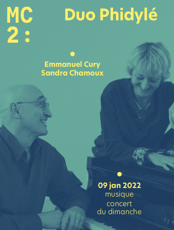 #DuoPhidyle ce dimanche 9 janvier 2022 au MC2 : Maison de la culture de Grenoble !
Composé du baryton Emmanuel Cury et de la pianiste Sandra Chamoux. Concert hommage à la nature, de Schubert à Poulenc.
mc2grenoble.fr/spectacle/duo-…
