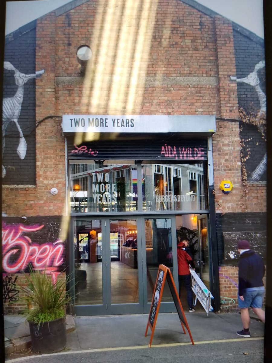 Access_Print's tweet image. Recently we worked with Two More Years a sustainability focused bar and restaurant in Hackney Wick helping design their signage as well as menus for their impressive array of food. For more about them why not head over to their website twomoreyears.co.uk