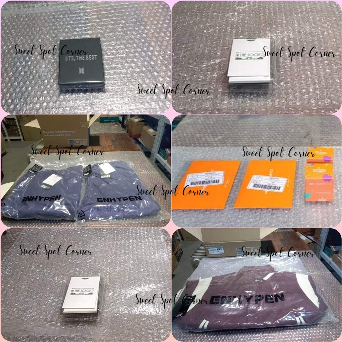 sweetspotcorner's tweet photo. #SweetSC_Updates

Orders that have arrived at our Korean address will be shipped out this Thursday, Jan 6.

ETA is 2-3 weeks if no delays. Pls DM us if you have any questions or concerns. Thank you! 😊 https://t.co/v7eOebOw3w