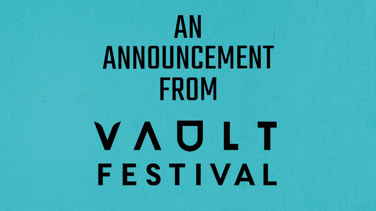 VAULT (@wearevault_) on Twitter photo It is with broken hearts that we announce the decision to cancel VAULT Festival 2022. Our full statement follows in the thread below and is available now on our website at: vaultfestival.com/vault-festival… It is with broken hearts that we announce the decision to cancel VAULT Festival 2022. Our full statement follows in the thread below and is available now on our website at: vaultfestival.com/vault-festival…