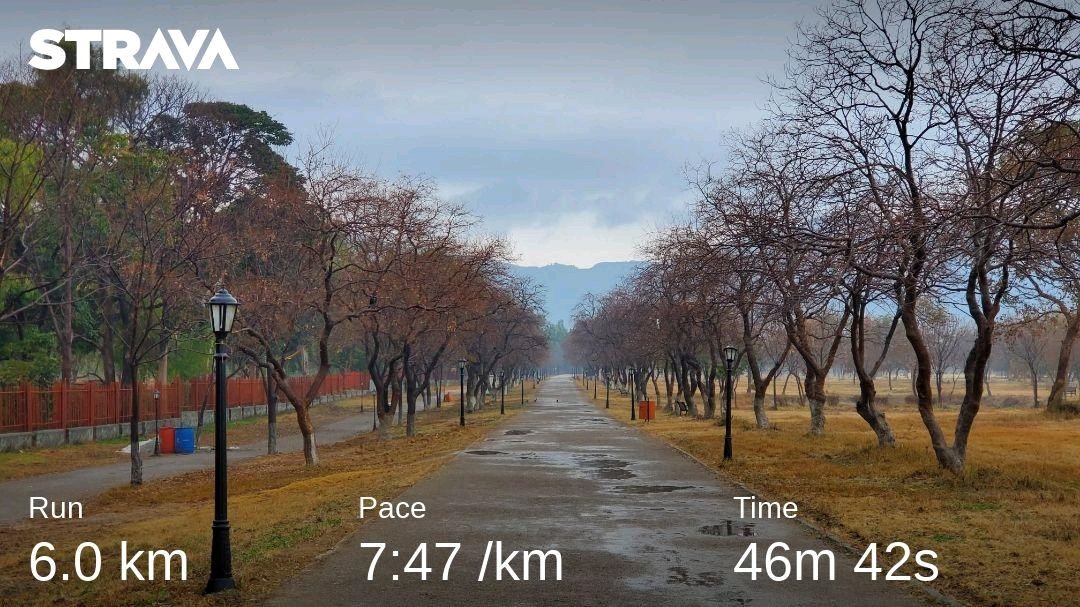 IGRunning's tweet photo. Had a great run today, it was misty in the start but proper drizzling started towards the end of my run. π§οΈπββοΈππ½ππ½
#Running | #IGRunning | #TuesdayMorning | #MorningRun | #Rain | #ParkRun | #Islamabad | #FatimaJinnahPark
Check out my activity on Strava: https://t.co/tGGRotWHKZ https://t.co/fVM5WtGOJR