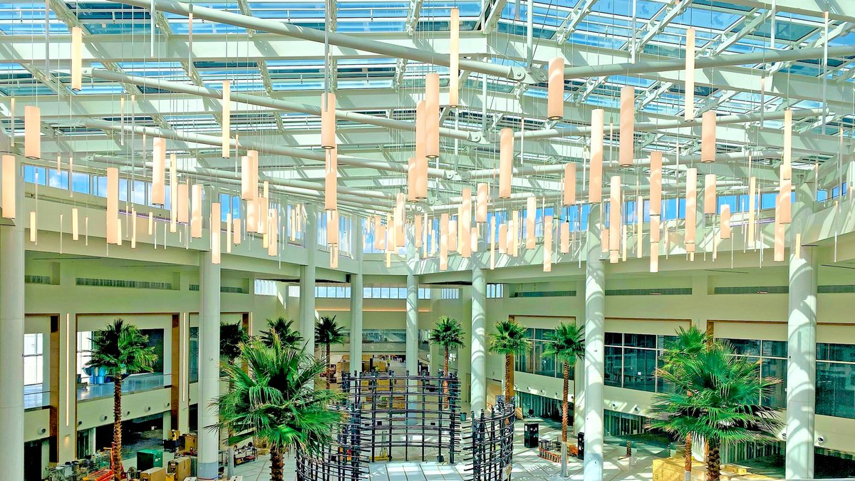MCO's tweet photo. Great Hall in the Hogwarts Castle or our new Terminal C? 5 points for our architects. ✨ https://t.co/YftTinKTVT