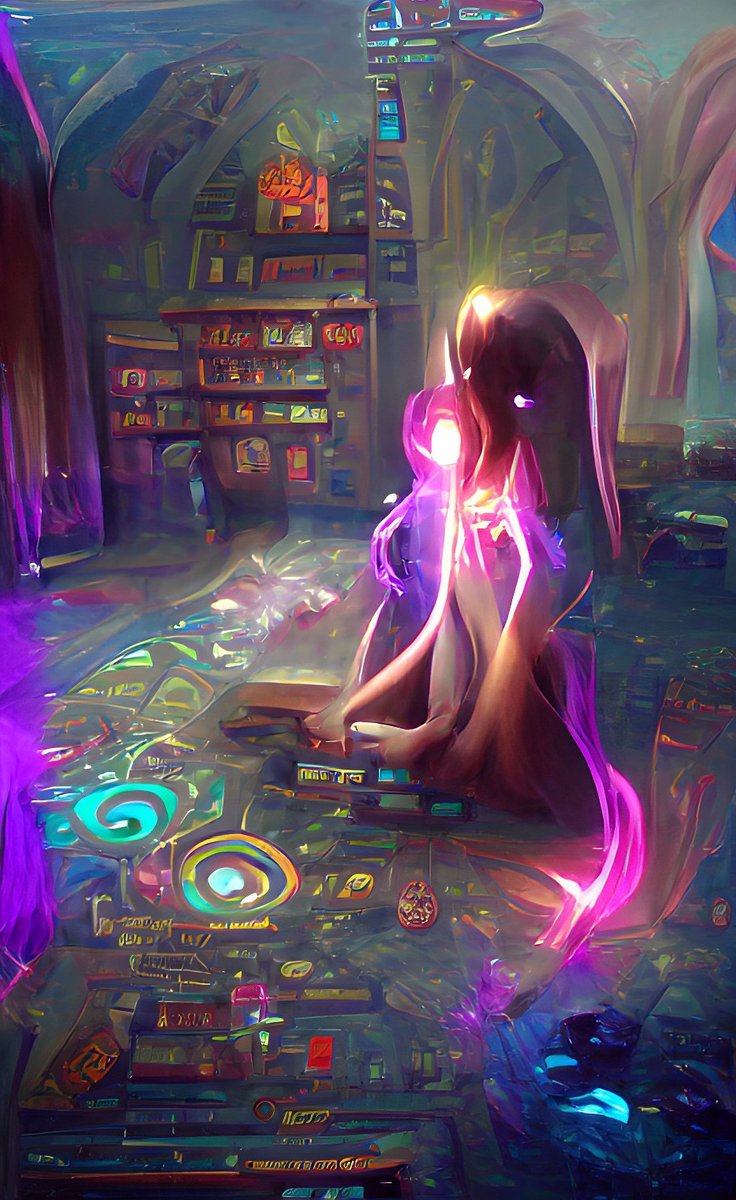evilspirals's tweet photo. I asked my computer what video game HUDs look like and it came up with an interesting solution to a problem that doesn't exist which is "how do we make everything HUD?"
Writing the alt text for these is so fun.
#NeutralNetworks #MachineLearning #AltTextPoetry https://t.co/TUIjc7xqJL