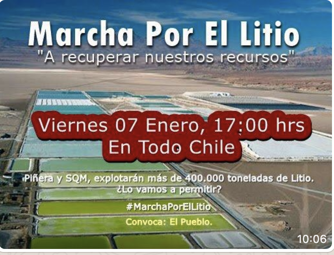 mmlagoscc's tweet photo. Marcha por el Litio. https://t.co/ZbvG1x1mU0