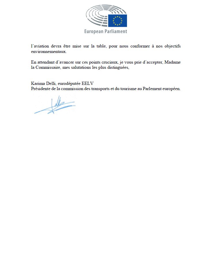 18 000 vols #luftansa  volent actuellement à vide en Europe, du fait de la règle du "use it or lose it".
Cette situation est une absurdité écologique comme économique. 
En tant que présidente de la commission des Transports, j'ai saisi la <a href="/EU_Commission/">European Commission</a> pour que cela cesse !