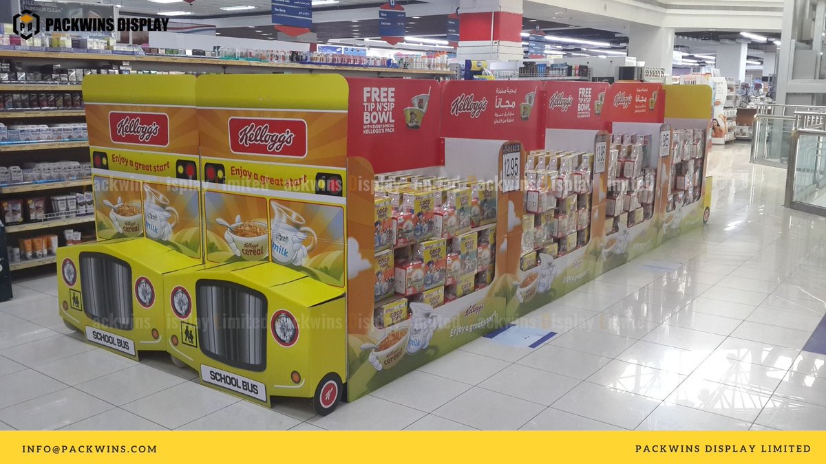 packwinsdisplay's tweet image. The perfect stationery display for your store. This cardboard display is the easiest way to show off a wide variety of products and styles with minimum fuss or cost. It can be used as an endcap, table top - anywhere you need an attractive presentation! #CardboardDisplays