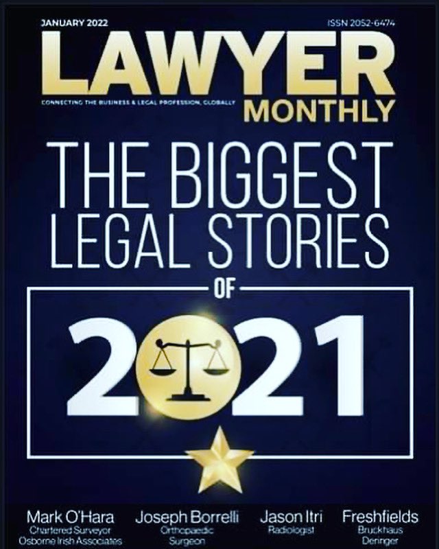 BruceChampagne's tweet photo. Beginning the new year with an interview in Lawyer Monthly magazine. https://t.co/5QhBVcIFs9