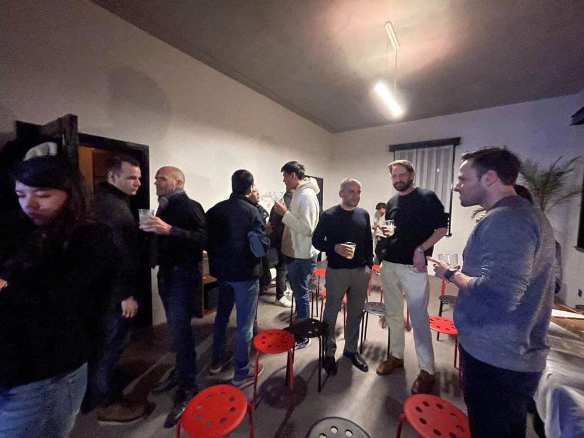 0xAnyDAO's tweet photo. Happy Birthday,#Bitcoin!
#Accessifi was happy to spend yesterday evening with @bobbyclee of @BalletWallet and @IbaiBasabe from Unit at 2ΓY House celebrating the birthday of Bitcoin. Here's to a revolutionary idea that has resisted more than a decade of ridicule, hate, and doubt! https://t.co/9FxyrHMcXE