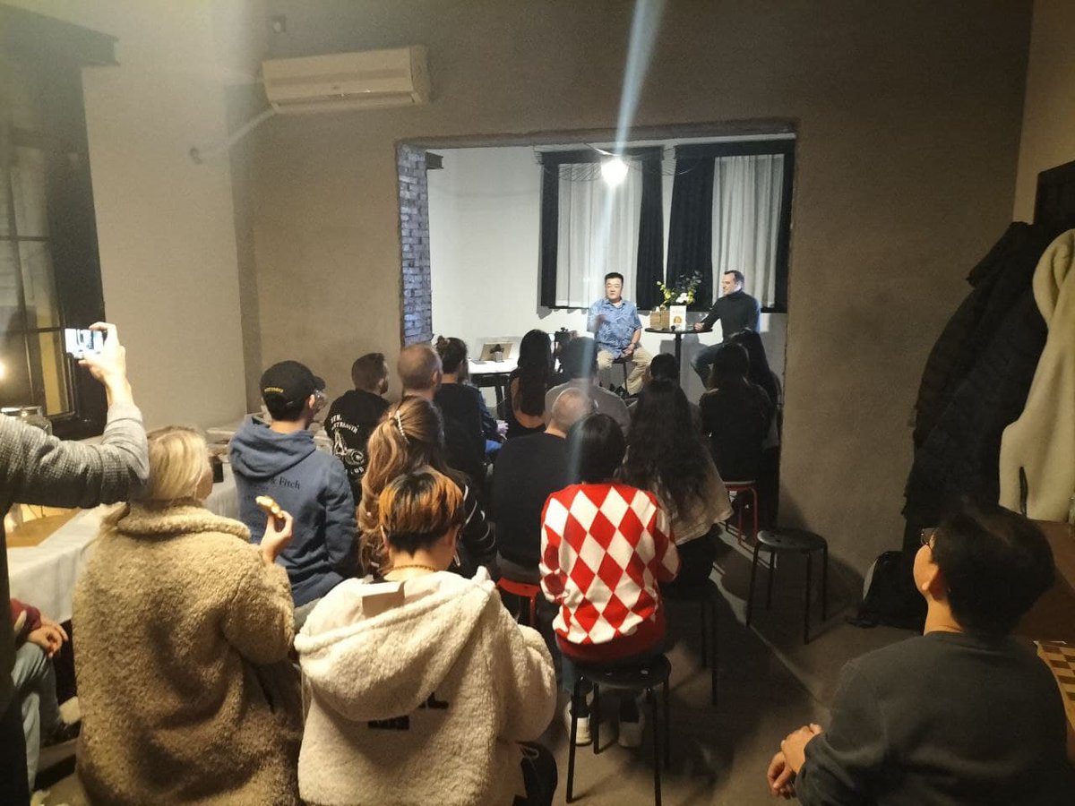0xAnyDAO's tweet photo. Happy Birthday,#Bitcoin!
#Accessifi was happy to spend yesterday evening with @bobbyclee of @BalletWallet and @IbaiBasabe from Unit at 2ΓY House celebrating the birthday of Bitcoin. Here's to a revolutionary idea that has resisted more than a decade of ridicule, hate, and doubt! https://t.co/9FxyrHMcXE