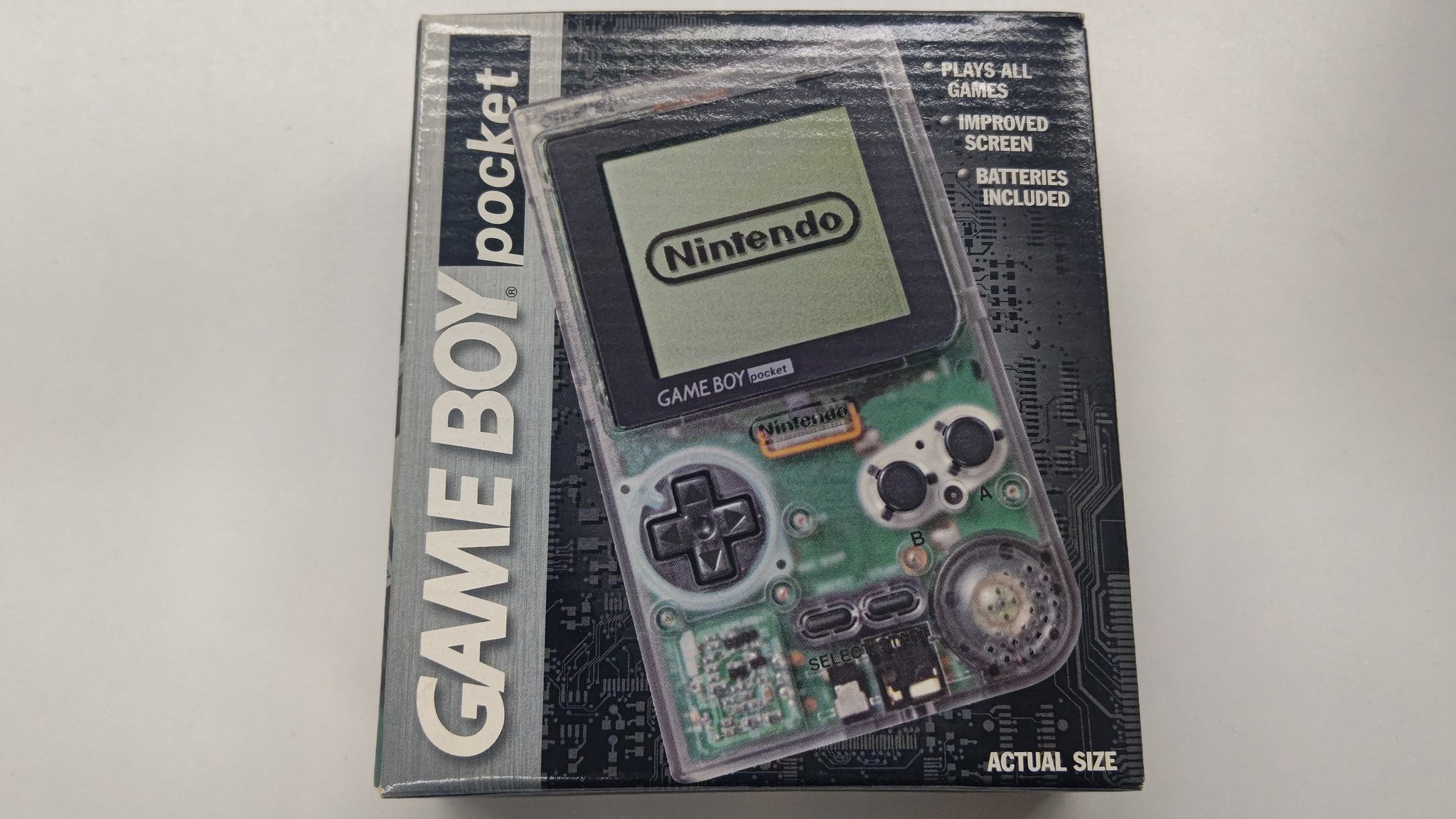 まさと はじめて買った海外版ゲーム機本体 ゲームボーイポケット スケルトン ファミ通限定のモデルfじゃないよ 約25年ぶりぐらいに見てみたら 液晶画面がビネガーシンドロームでやられてました W ゲームボーイ T Co Luinmgutes