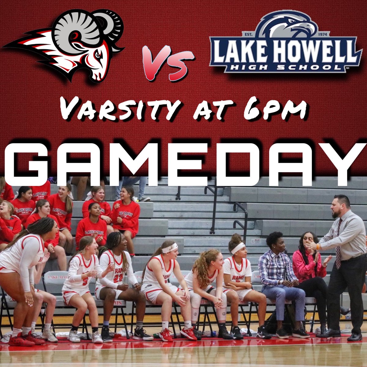 Lake Mary Girls Basketball (@lmhsgirlshoops) on Twitter photo Guess who’s back??? Your Rams kick off the 2022 year with a big Seminole Athletic Conference game vs Lake Howell. Only Varsity will be playing tonight at Lake Howell. Tip Off is at 6pm. <a href="/LMHSRams/">LakeMaryHighSchool</a> <a href="/lmhsboosters/">Lake Mary Athletic Boosters</a> Guess who’s back??? Your Rams kick off the 2022 year with a big Seminole Athletic Conference game vs Lake Howell. Only Varsity will be playing tonight at Lake Howell. Tip Off is at 6pm. <a href="/LMHSRams/">LakeMaryHighSchool</a> <a href="/lmhsboosters/">Lake Mary Athletic Boosters</a>