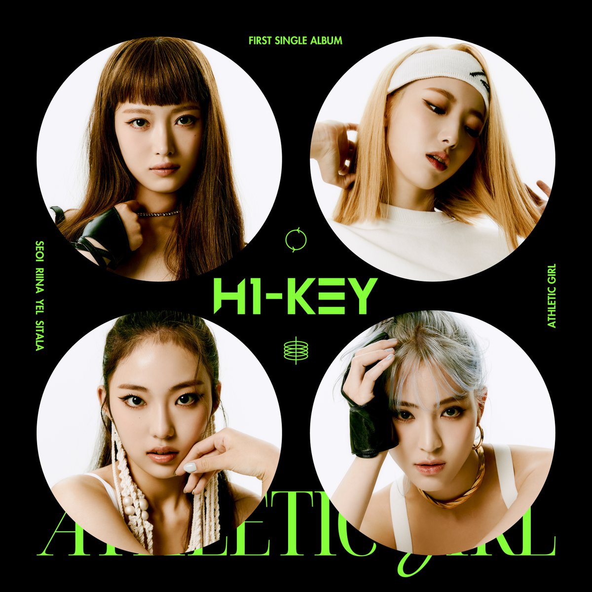 H1-KEY(하이키) 1st Single Album [ATHLETIC GIRL] 'ATHLETIC GIRL' M