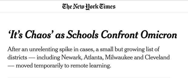 jeffbcdm's tweet photo. This @nytimes report exemplifies everything wrong w/ current edu journalism: not one single teacher or frontline school staffer interviewed but plenty of verbiage from politicians and quotes from an Ivy Leaguer and the head of an advocacy group funded by Walton and Koch money. https://t.co/I29UrzPeZH