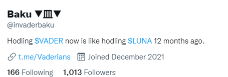 TeemoCrypto's tweet photo. @invaderbaku you lost a follower, but you gained a friend <3 https://t.co/QqQUSV4nr5