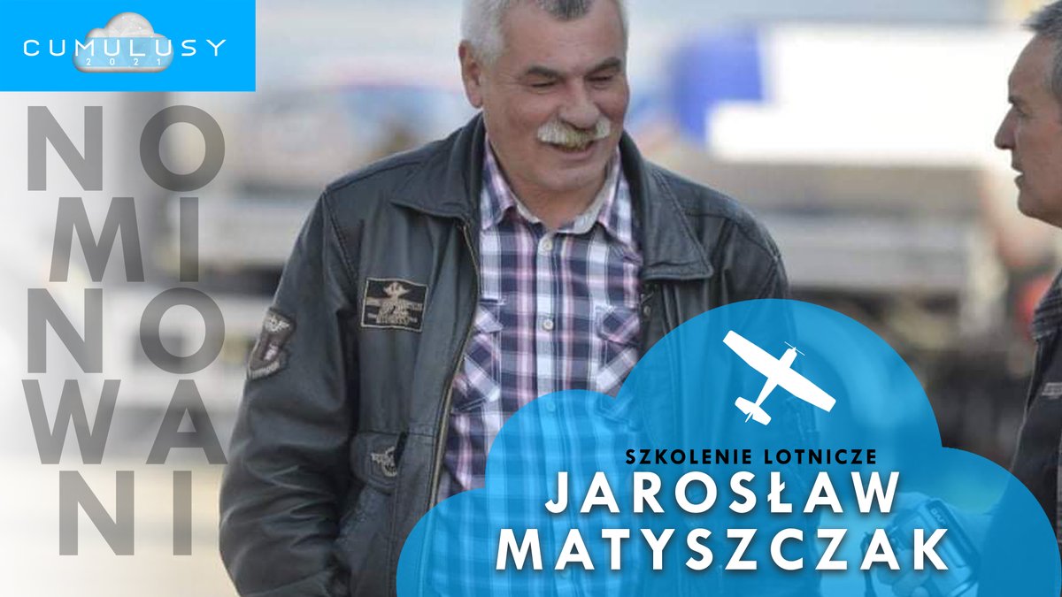 🔔📢 ❗️PREZENTACJA NOMINOWANYCH❗️📢🔔
Jeżeli na początku swej lotniczej przygody spotkasz instruktora z powołania, profesjonalistę i po prostu dobrego człowieka to wiedz, że masz ogrooooomne szczęście!:) 👏 i ukłony dla Jarosława Matyszczaka ! 🙂
#cumulusy #cumulusy2021