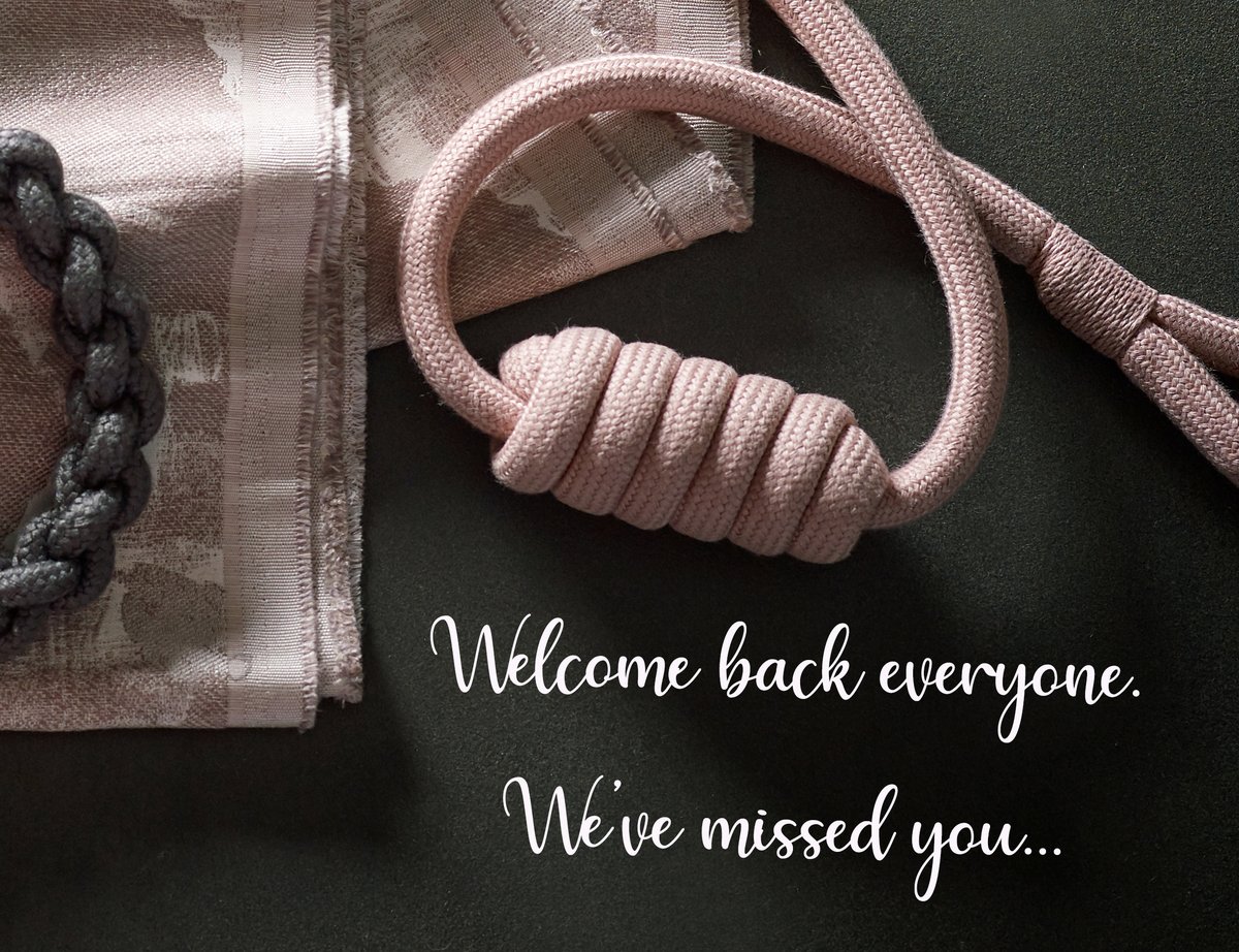 It's our first day back in the office today and we just want to say...