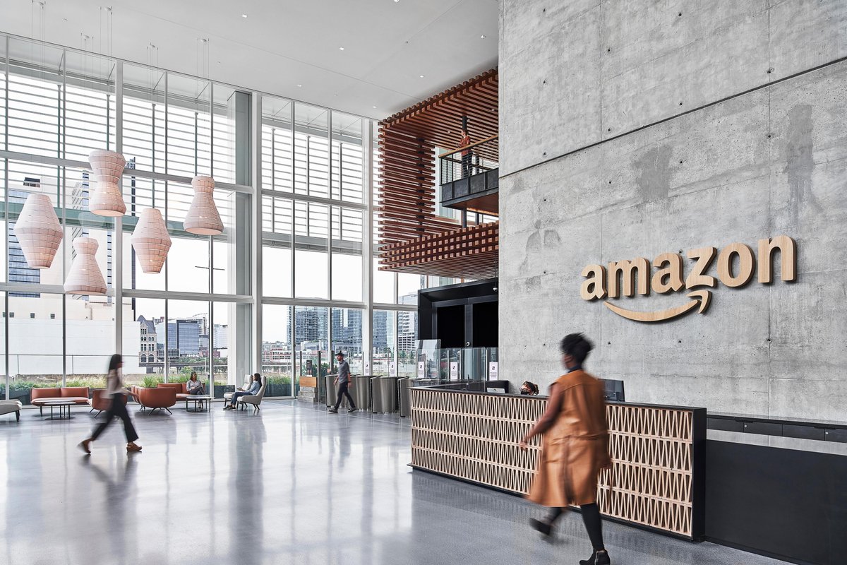 With more than 2,500 employees already hired, we are well on our way to create more than 5,000 corporate and technology jobs in Nashville, Tennessee. 

Take a sneak peek inside Amazon Nashville. 👉 amzn.to/3qzbezh