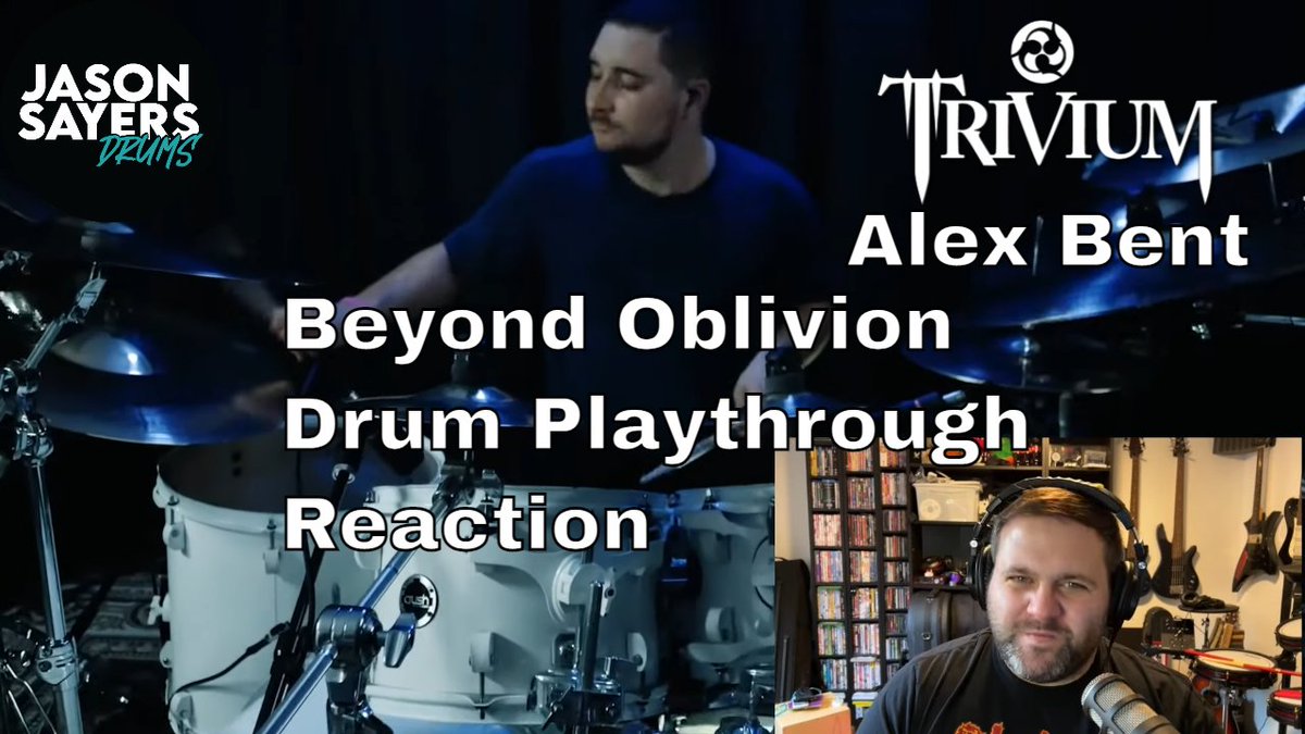 It's a new year and here's a new video.
This time I'm watching the legend himself Alex Bent of #trivium 

youtu.be/8jn0xxXjdsc

#drumreactions #drumreactionvideo #drumreaction #youtube #alexbent #alexbentdrummer #alexbentdrums