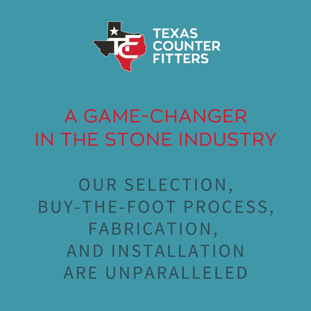 TCF_Countertops's tweet image. Our approach truly is a game-changer! We have the largest selection of stone, all in one location. 🤯 You don't buy the whole slab, just what you need. 🤯 You can select stone with us and we'll fabricate AND install for you! 🤯
#homedecor #dfwdesign
